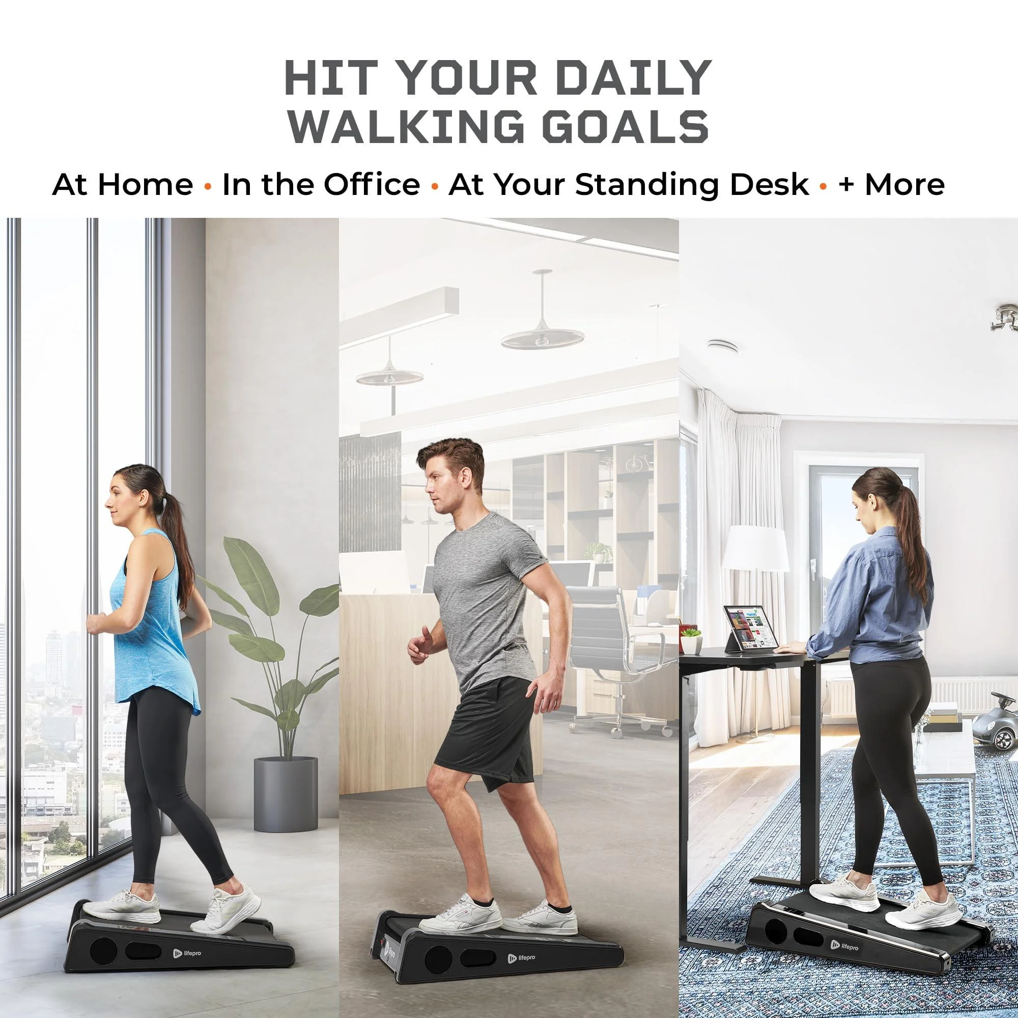 Lifepro Trademil Portable Walking Pad Under Desk Mini Treadmill