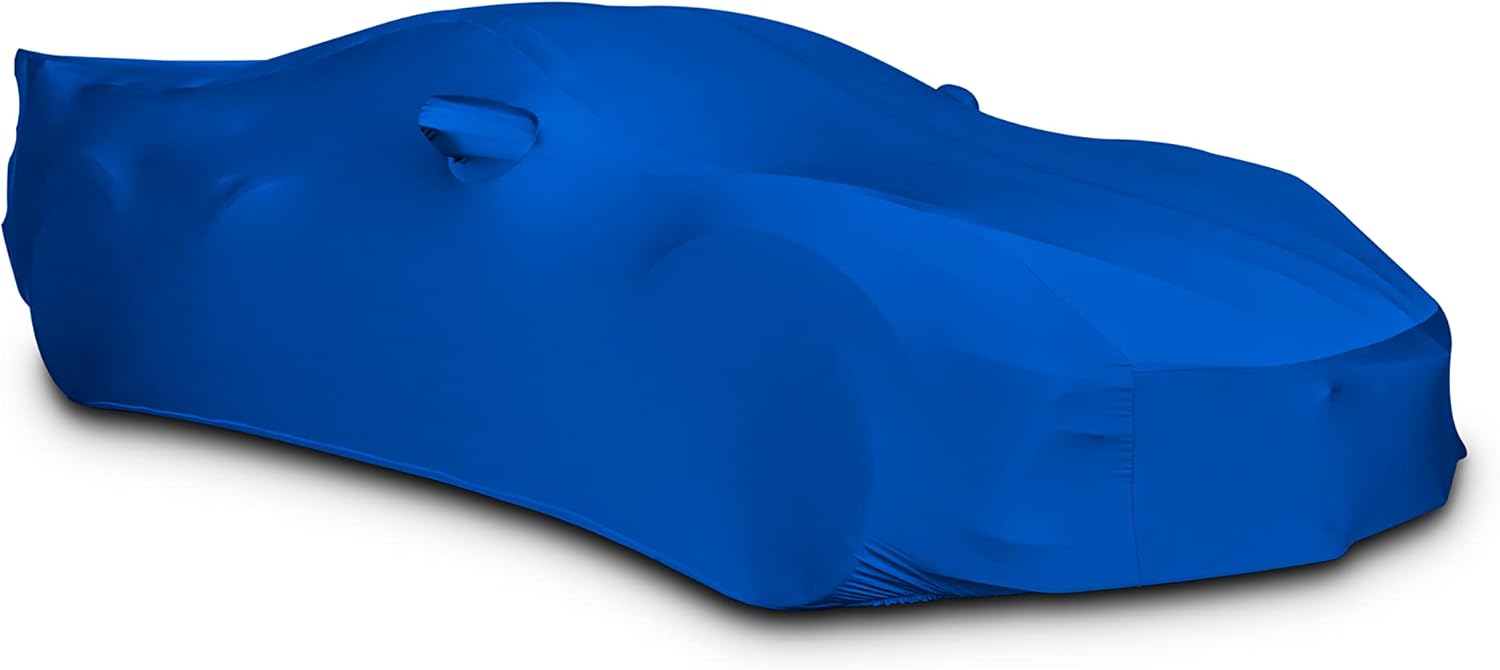 2020-2022 C8 Corvette Stingray Ultraguard Stretch Satin Indoor Car Cover - The Ultimate HIGH END Custom FIT (Black)