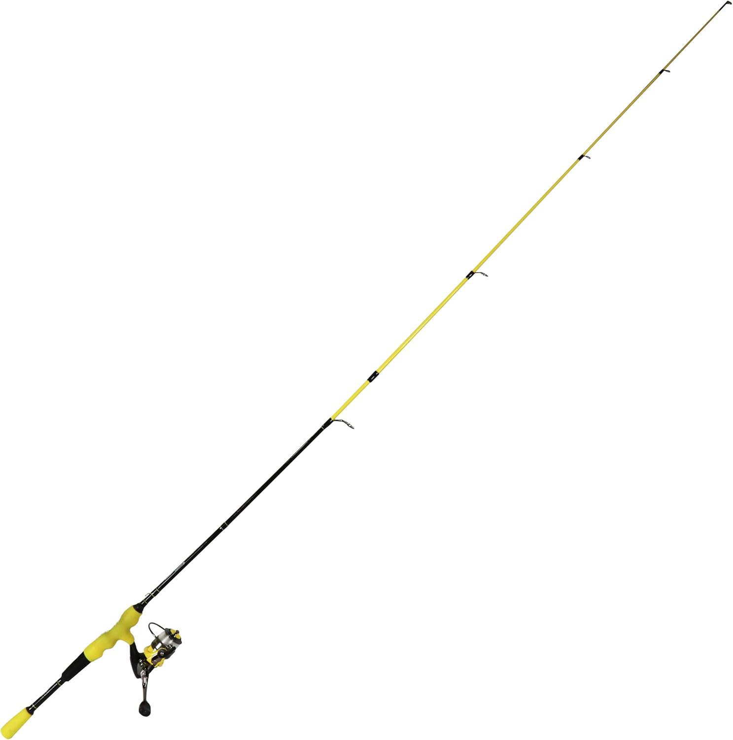 Ardent Comfort Grip Combo with Spinning Reel, 2 Piece Rod, and Comfort Grip Pack of 2