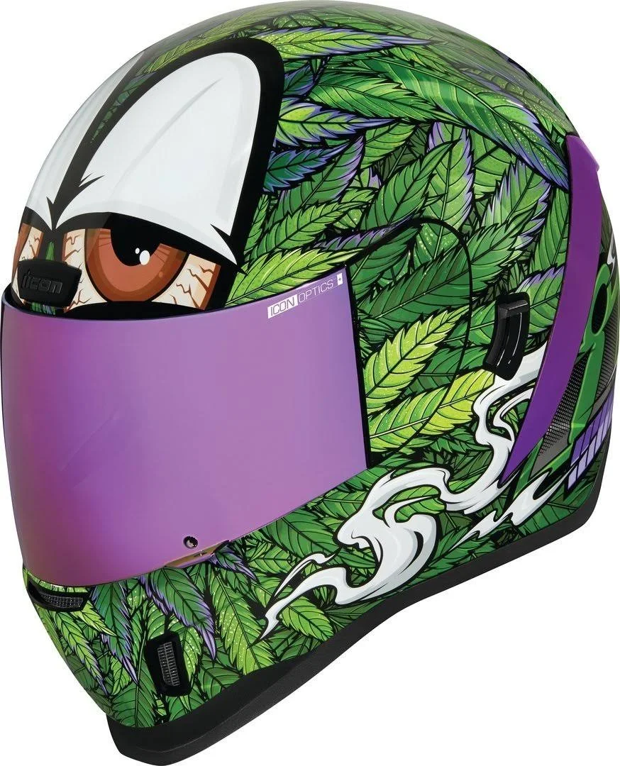Icon Airform Ritemind Helmet, Green, Size S