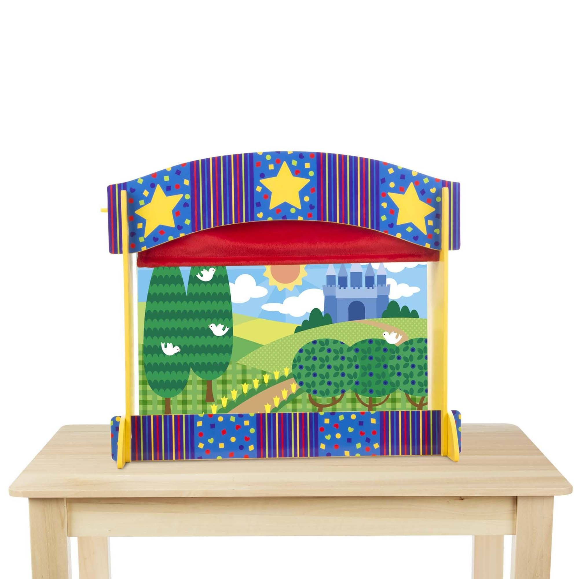 Melissa u0026 Doug - 12536 | Tabletop Puppet Theatre