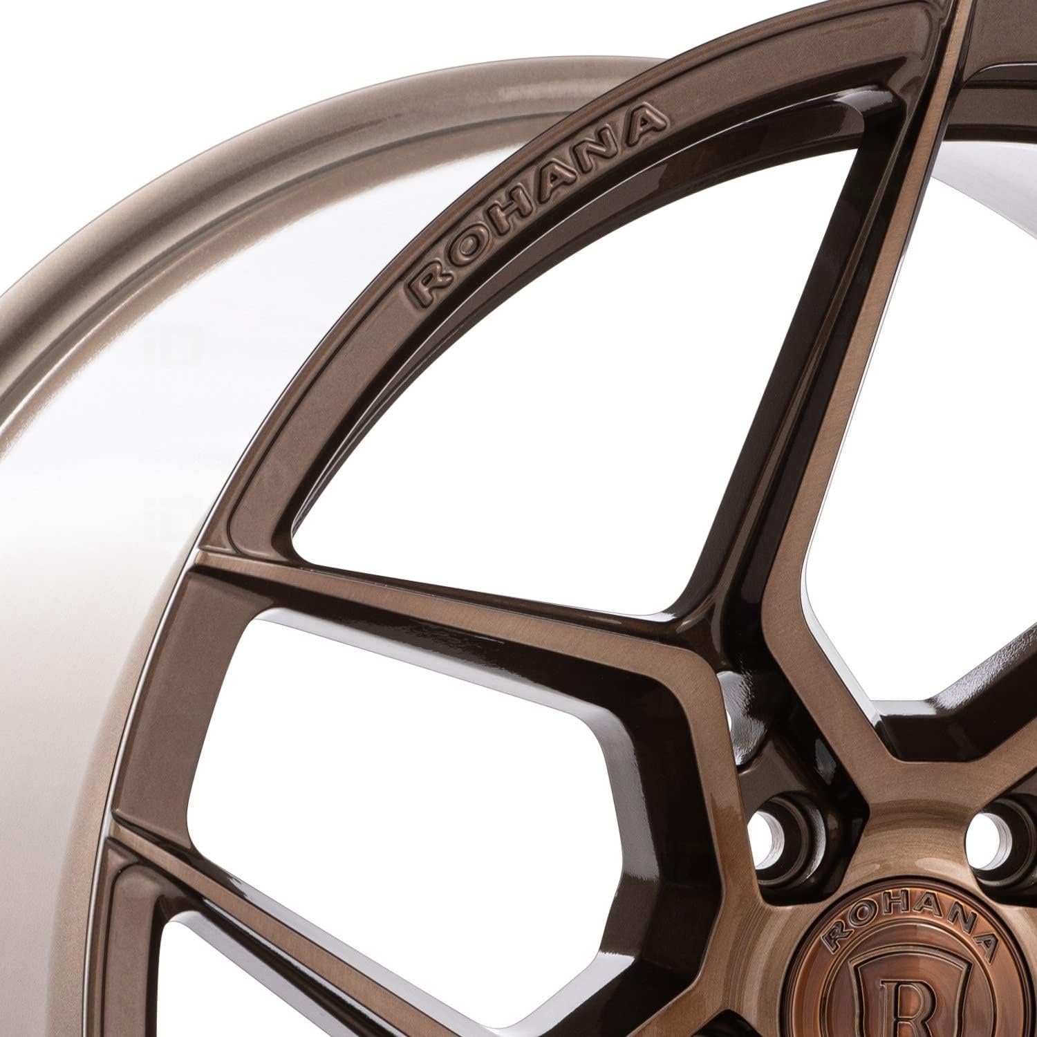 Rohana Wheels - RFX11, Wheel Diameter: 20 Size: 20x9 ET35 73.1 Offset: ET35 Bore: 73.1 Bolt Pattern: 5x114.3 Brushed Bronze (Standard) (RFX112095114BZ35)
