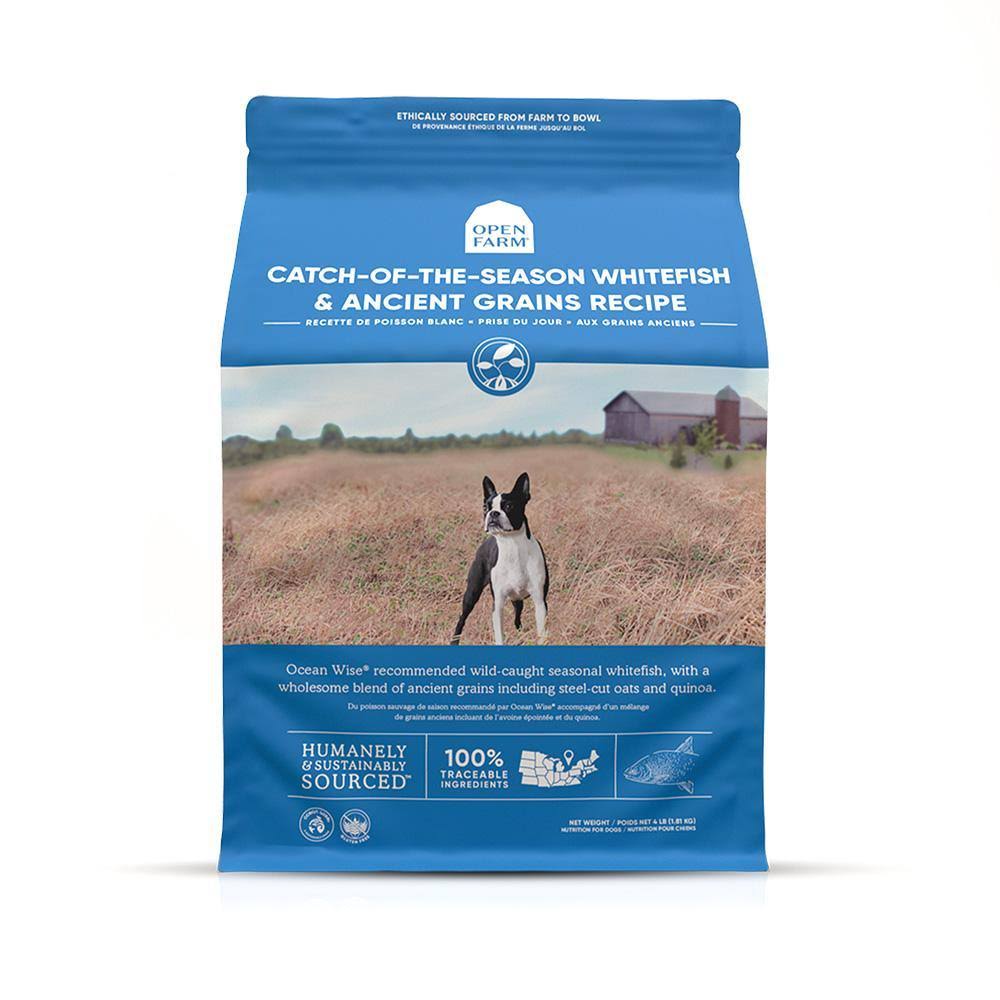 Open Farm Wild Caught Salmon u0026 Ancient Grains Dry Dog Food, 22 lbs