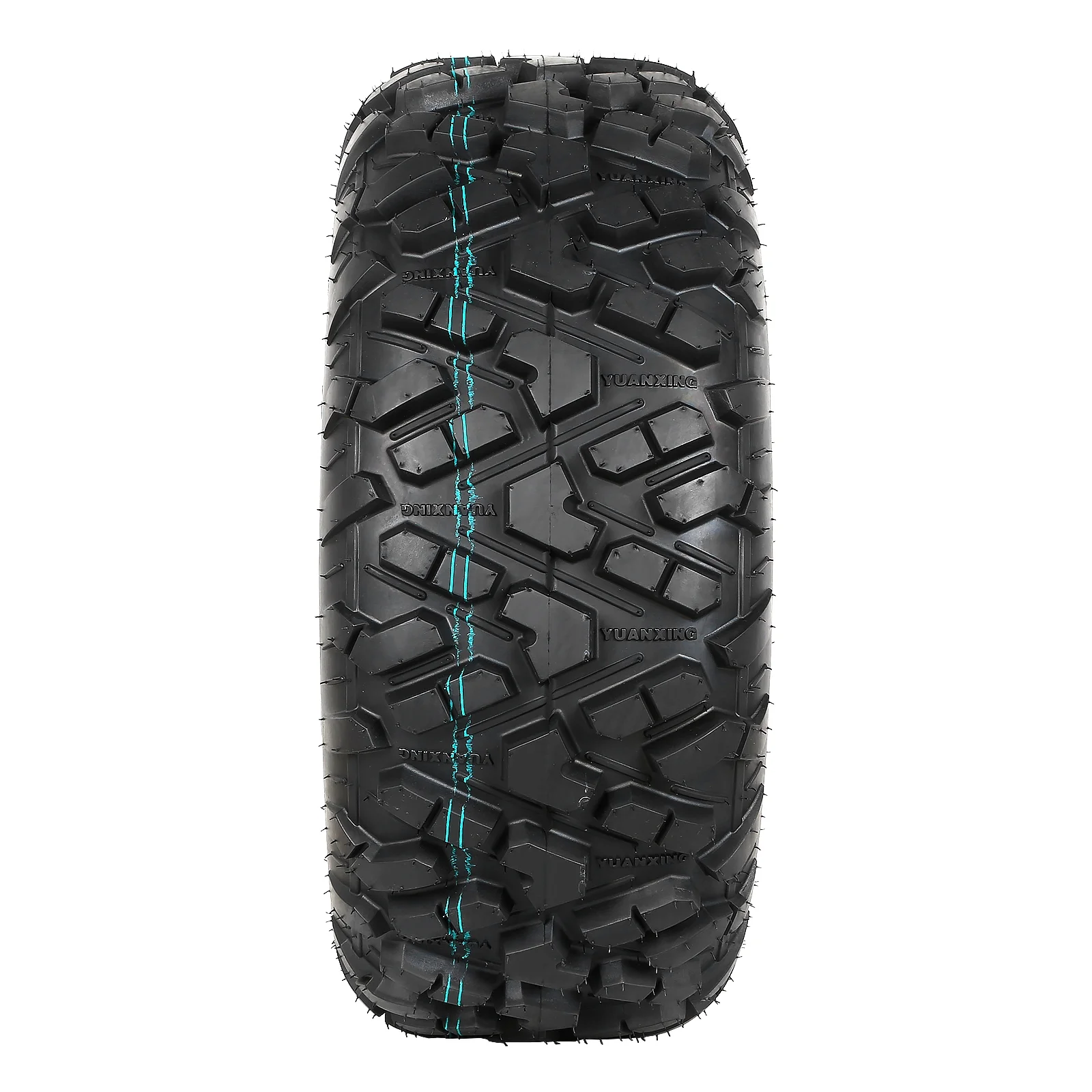 WEIZE 25x10-12 All Terrain ATV UTV Tires, 25 * 10-12 Rear Tire, Set of 2 Tires, 6PR, Suitable For Mud, Gravel, Sand, Rocky