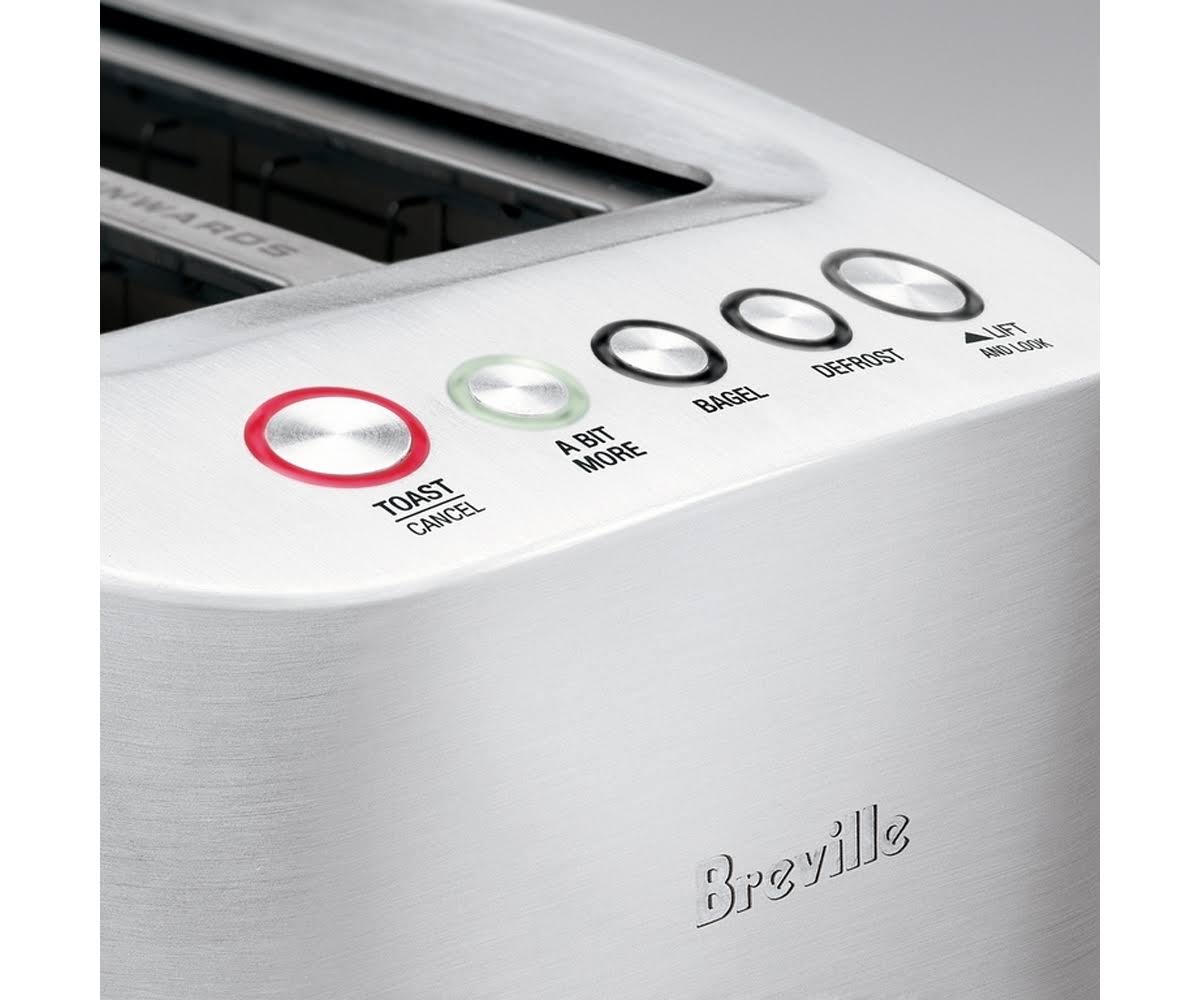 Breville BTA820XL Die-Cast Smart 2-Slice Toaster