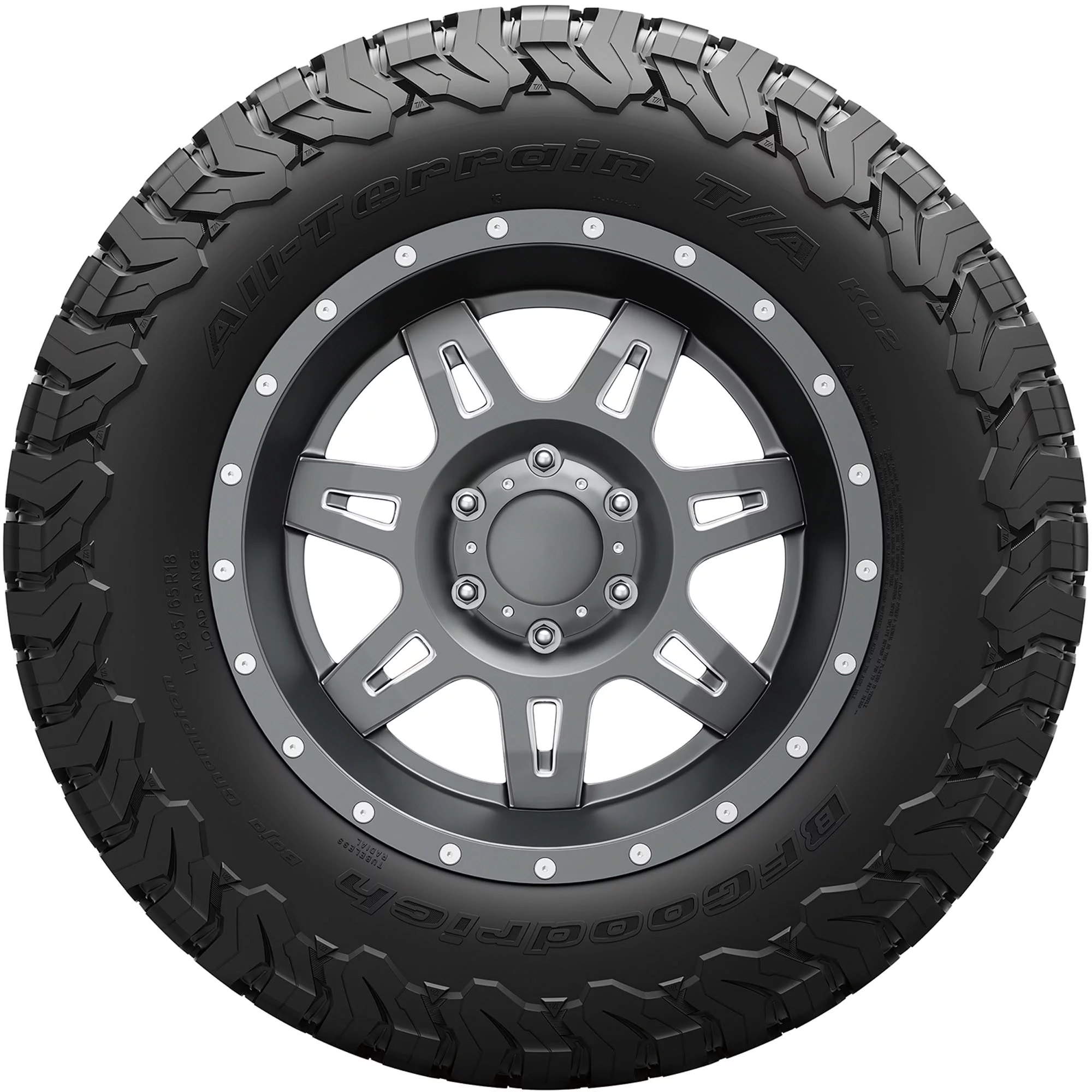 BFGoodrich All-Terrain T/A KO2 All Terrain LT265/70R17 121/118S E Light Truck Tire
