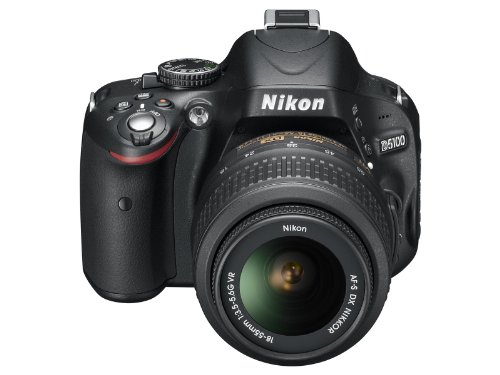 Nikon D5100 16.2MP Digital SLR Camera & 18-55mm VR Lens (Renewed)