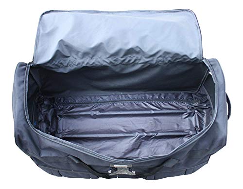42-inch Rolling Duffle Bag with Wheels, Luggage Bag, Hockey Bag, XL Duffle Bag With Rollers, Heavy Duty Oversized Storage Bag