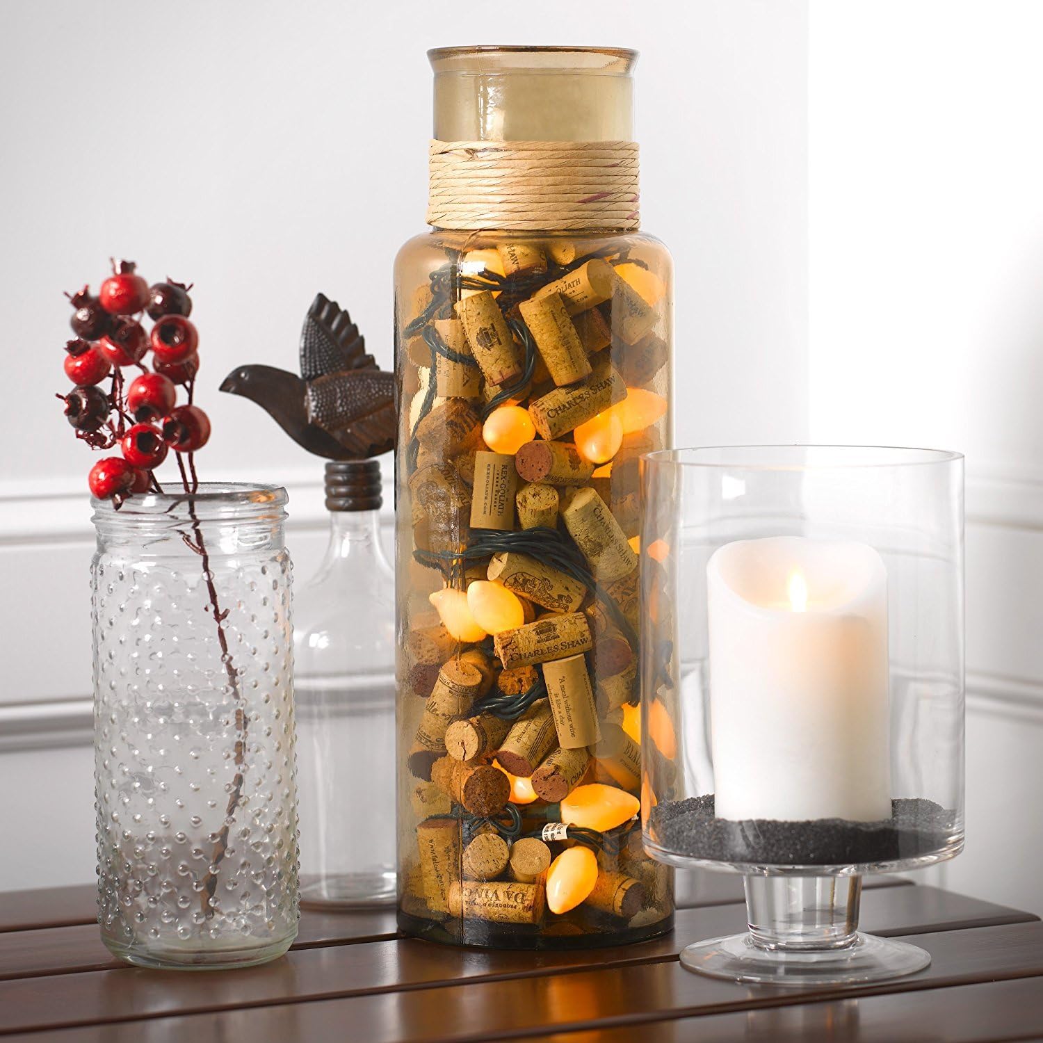 Luminara Flameless Candle: Vanilla Scented Moving Flame Candle with Timer (7" Ivory) Pack of 2