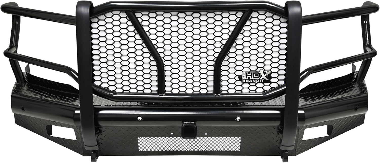 Westin 58-31195 Black HDX Bandit Front Bumper/Grille Guard fits 2019-2021 Ram 2500 3500
