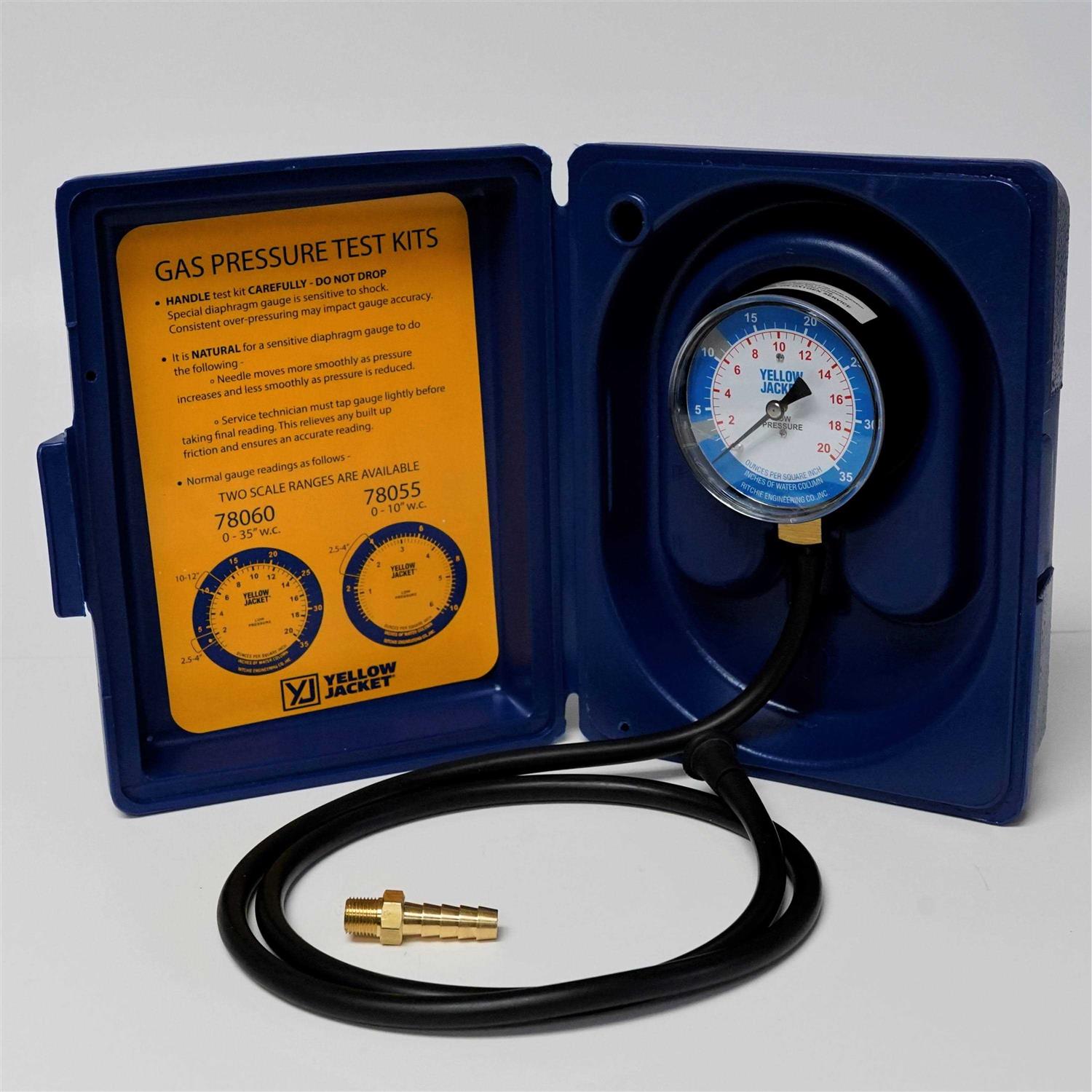 Yellow Jacket 78060 Gas Pressure Test Kit - Shop Hardware Tools Online Store