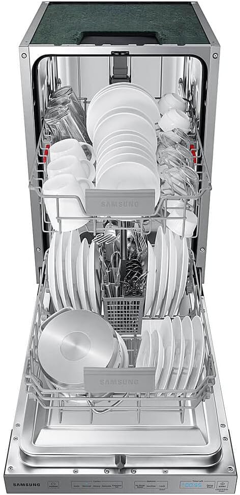 Samsung DW50T6060US 46 dBA Stainless Compact Top Control Built-in Dishwasher
