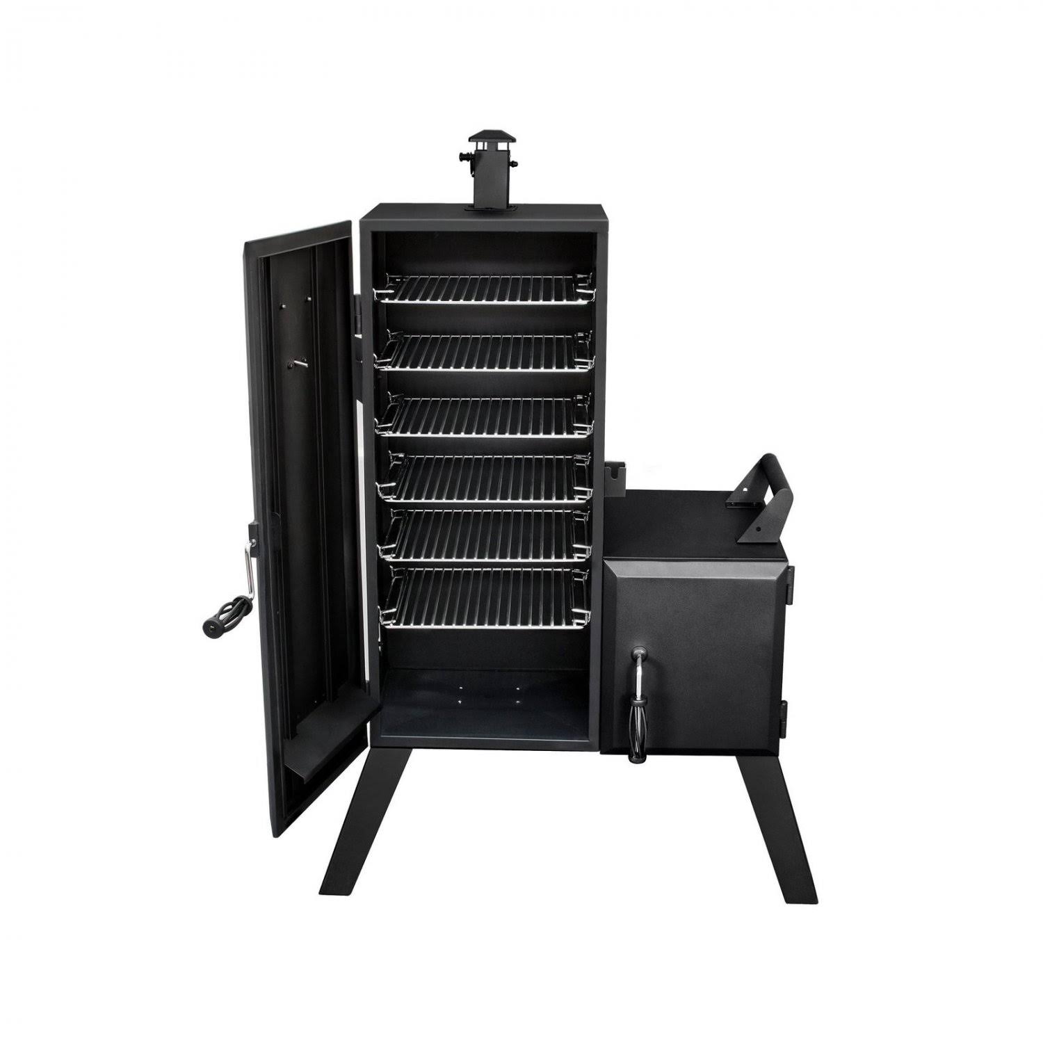 Dyna-Glo Vertical Offset Charcoal Smoker, Black