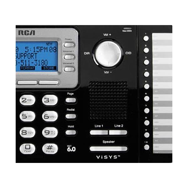 RCA 25212 2-Line Expandable Cordless Phone