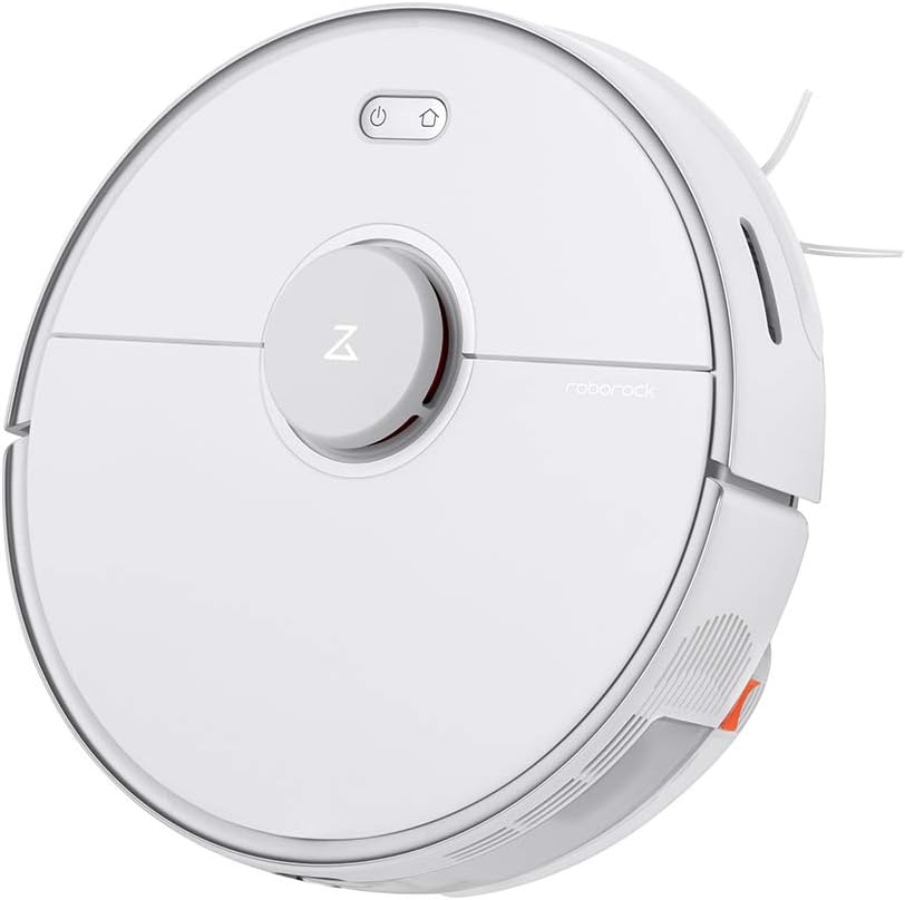 Roborock S5 MAX Robot Vacuum and Mop, Self-Charging Robotic Vacuum Cleaner, Lidar Navigation, Selective Room Cleaning, No-mop Zones, 2000Pa Powerful Suction, 180min Runtime, Works with Alexa(White)