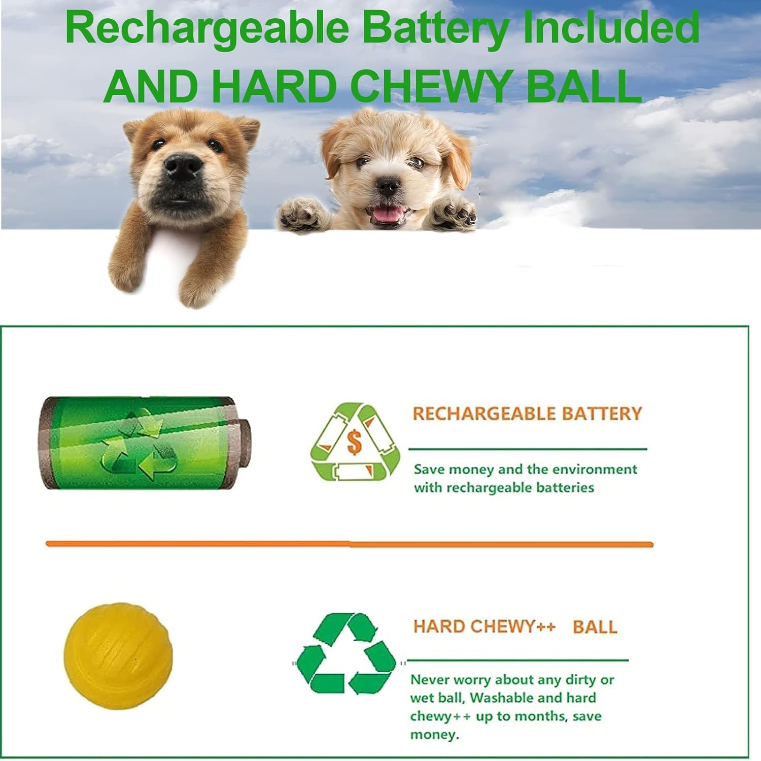 Small Interactive Ball Launcher with rechargeable, Automatic Dog Ball launcher for Mini Dog (Small Machine with 3 pcs 1.75inch Balls)