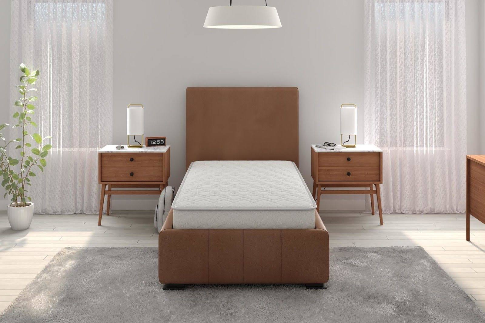Signature Sleep Gold Triumph 8 inch Independently Encased Coil Mattress, Size: Twin, White