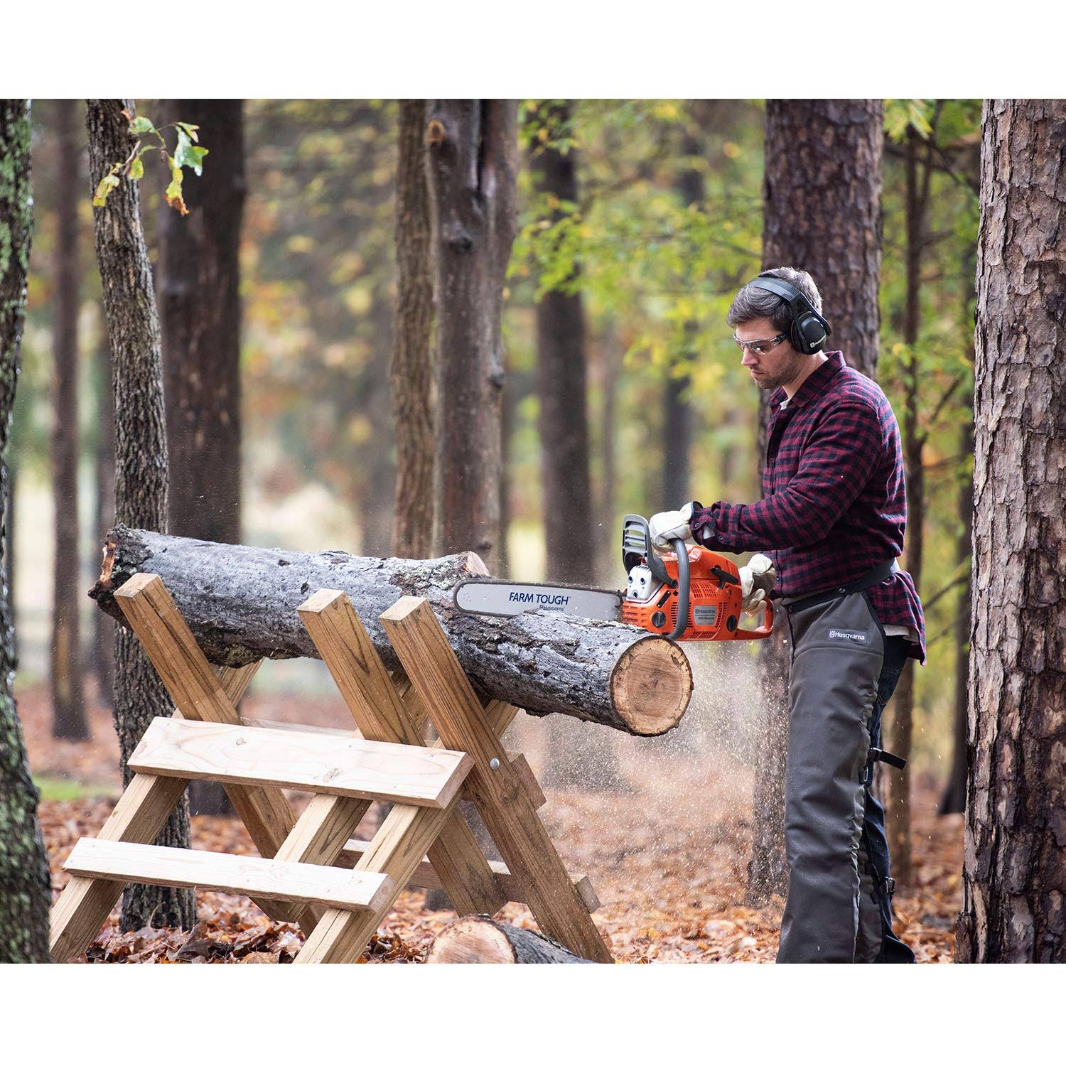 Husqvarna 18 inch 455 Rancher Gas Chainsaw