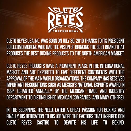 CLETO REYES Training Boxing Gloves with Hook and Loop Closure for Sparring and Heavy Punching Bags, Men and Women, MMA, Kickboxing, Muay Thai