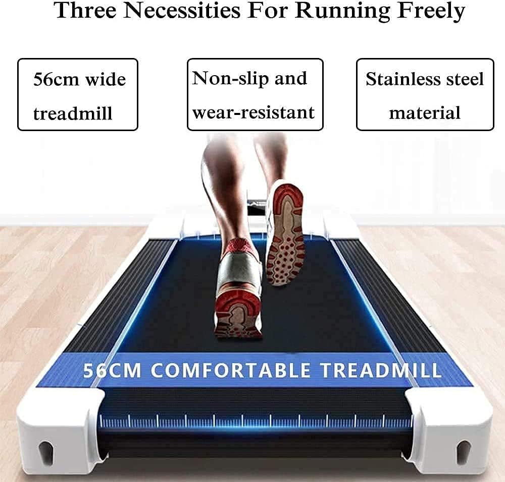 Folding Treadmills Indoor Folding Treadmill Small Electric Treadmill with LCD Monitor Ultra-Quiet Walkinghine Running Exercise