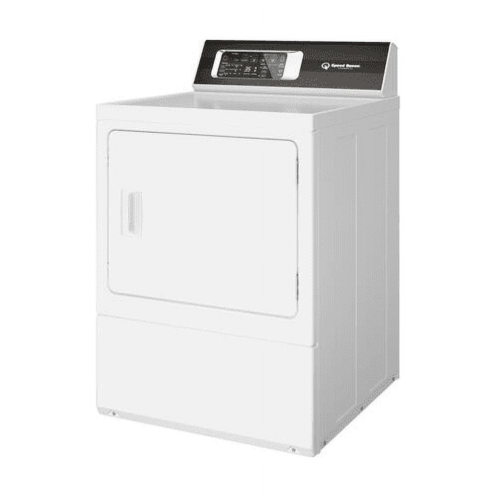 Speed Queen DR7003WE 27 inch ; Electric Dryer with 7 cu. ft. Capacity; Steam Sanitize; Pet Plus; Steam Boost; Drum Lighting; Up-Front Lint Filter; Reversible Door; in White