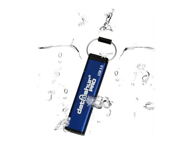 iStorage datAshur PRO - USB flash drive - encrypted - 4 GB - USB 3.0