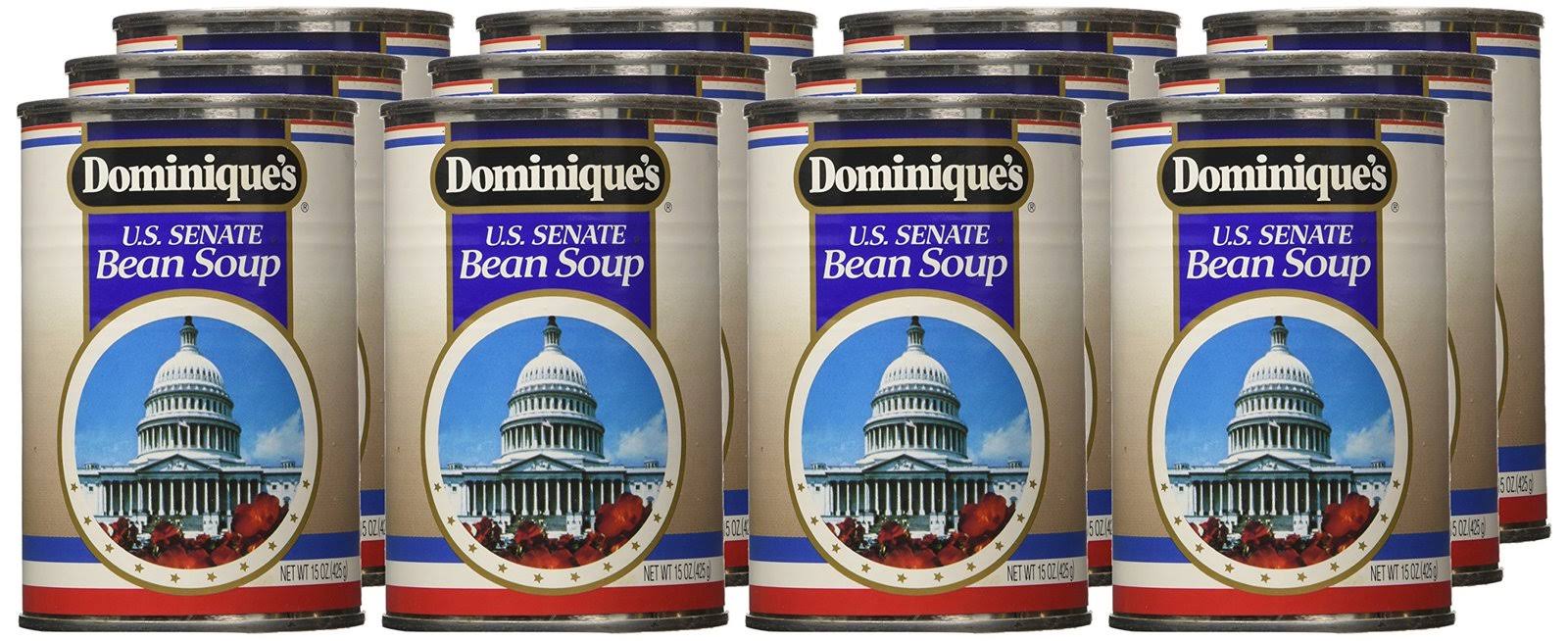 Dominique&s US Senate Bean Soup, 15-ounce Cans (Pack of 12)