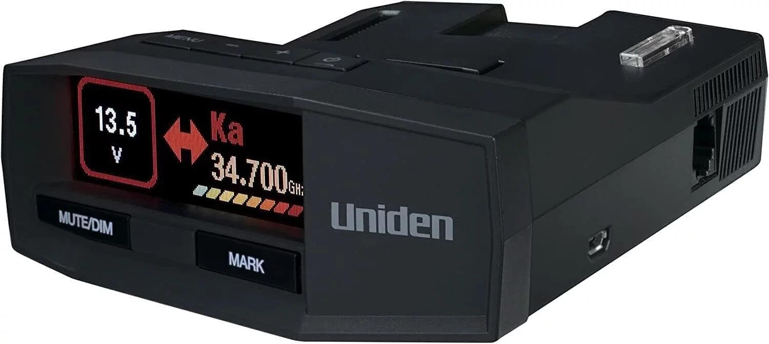 Restored Uniden R8 Radar/Laser Detector Long Range with Built-In GPS, Directional Arrows [Refurbished]