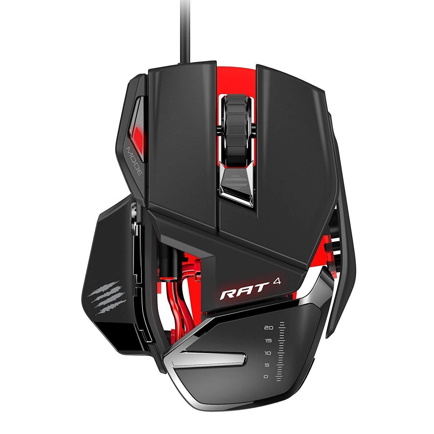 Mad Catz Rat 4 Wired Optical Mouse