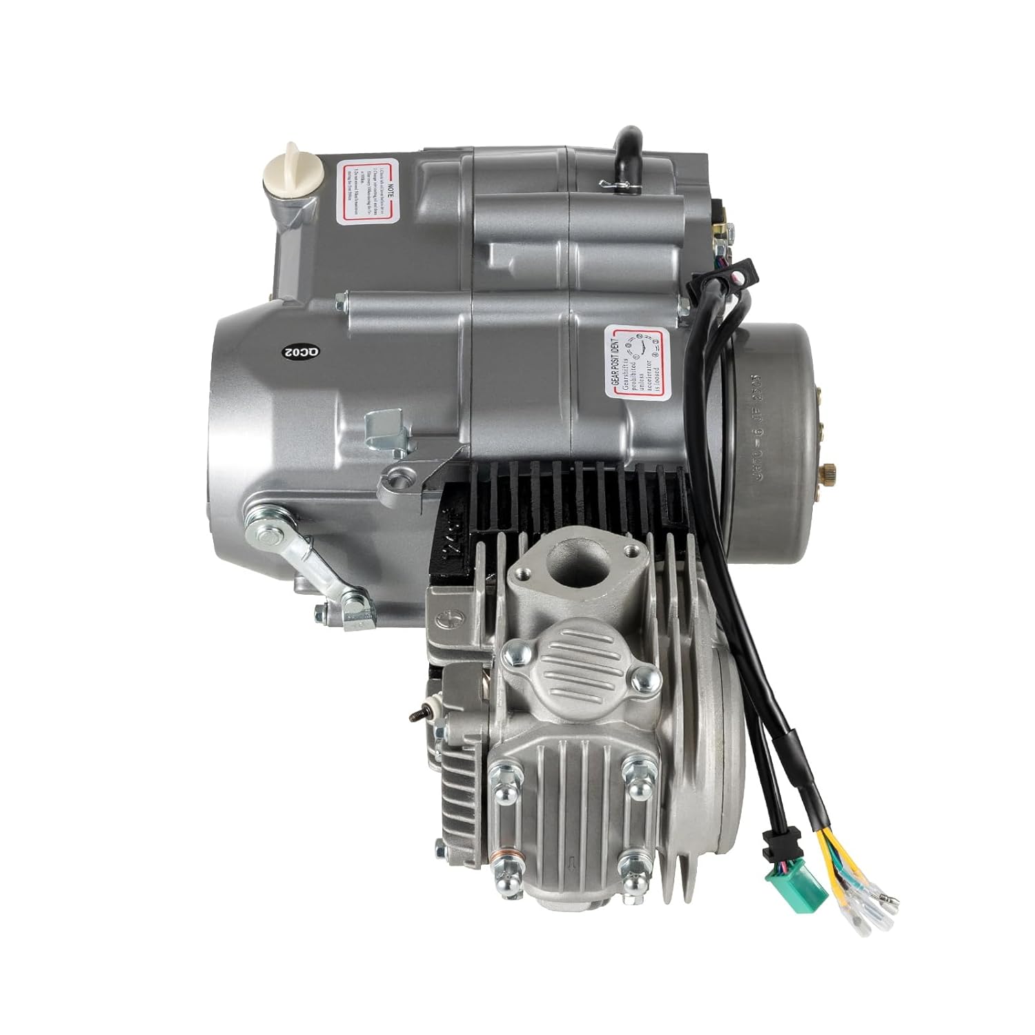 4 Stroke Dirt Bike Motor Complete Engine Kit Single Cylinder Manual Clutch Motor Engine Air-Cooled for CRF50/ CRF70/ XR50/ XR50/ XR70/ Z50/ Z50R/ CT70 125CC