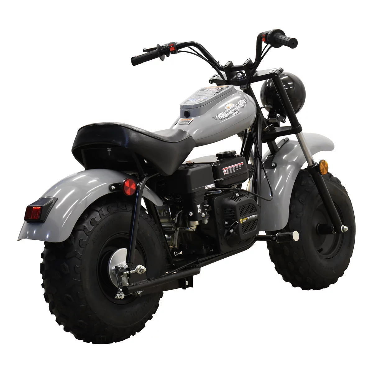 Massimo Motor Mini Bike MB200 6.5HP Gas Powered 200cc Motorcycle (Gray)