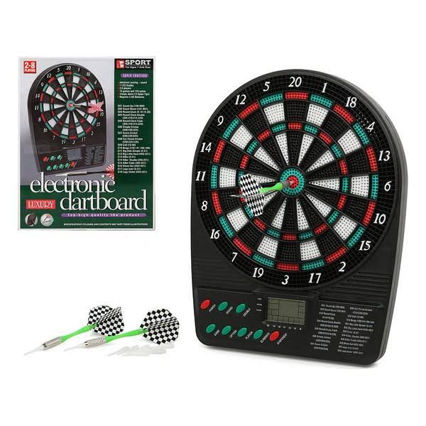 BigBuy Fun Electronic Dartboard 115504 Black