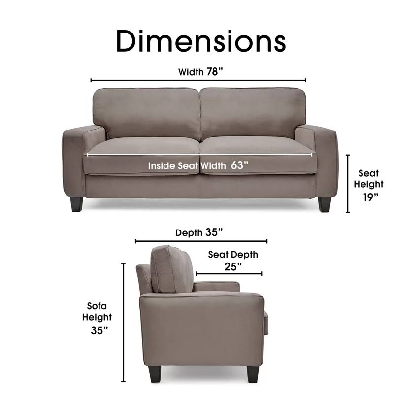 Serta Palisades Sofa, 78