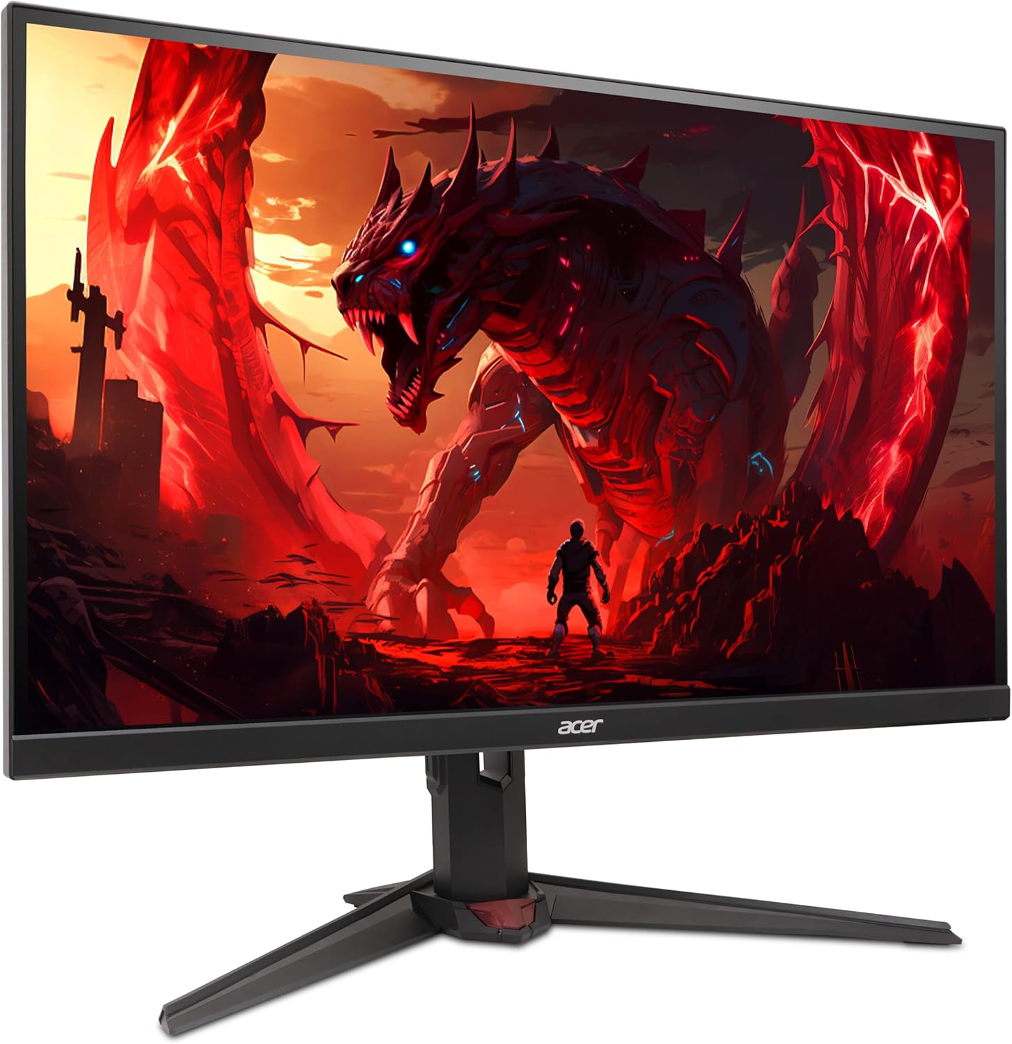 Acer Nitro 27" WQHD 2560x1440 IPS PC Gaming Monitor | AMD FreeSync Premium | 300Hz | Up to 0.5ms | 99% sRGB | DisplayHDR 400 | ErgoStand | VESA Mounting | 1 x DP 1.4 & 2 x HDMI 2.1 | XV272U F3bmiiprx