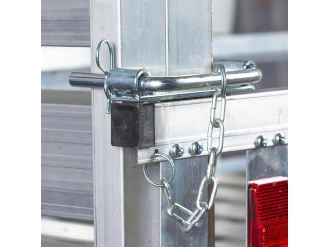 Apex ACC500-DLX Deluxe Aluminum Basket Hitch Cargo Carrier with Ramp