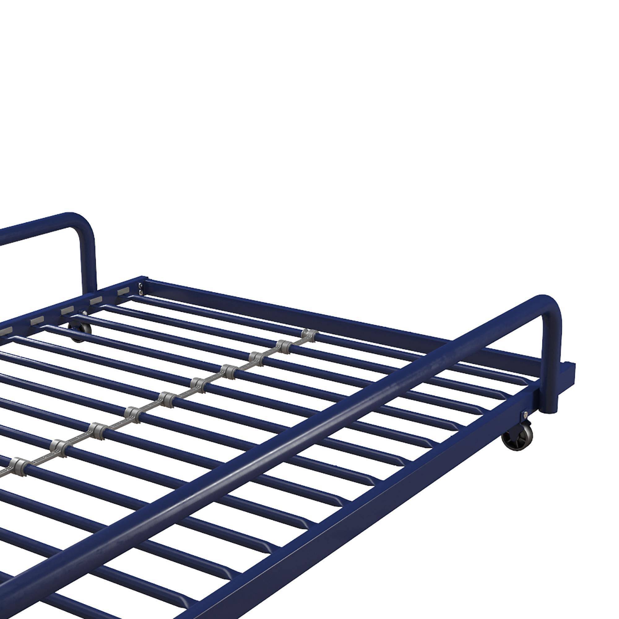 Twin Nyla Trundle for Daybed Round Tube Blue - Room u0026 Joy