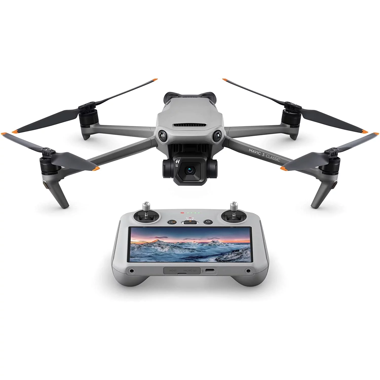 DJI Mavic 3 Classic Drone 4/3 CMOS Hasselblad Camera Quadcopter with RC Smart Remote Controller CP.MA.00000554.01 Adventure Pack Bundle with Deco Gear Backpack + Extra Battery + FPV VR Pilot Headset
