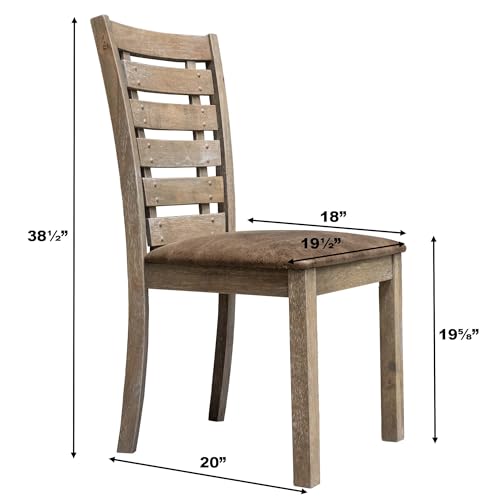 Dolonm Square Dining Table, Farmhouse Rustic Look Square Table for 4 Seaters, Antique Kitchen Table Counter Table, 1pcs Table for Kitchen, Dining Room, Light Brown