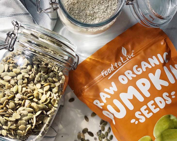 Organic Pepitas / Pumpkin Seeds by Food to Live (Raw, No Shell, Kosher) 12 Pounds