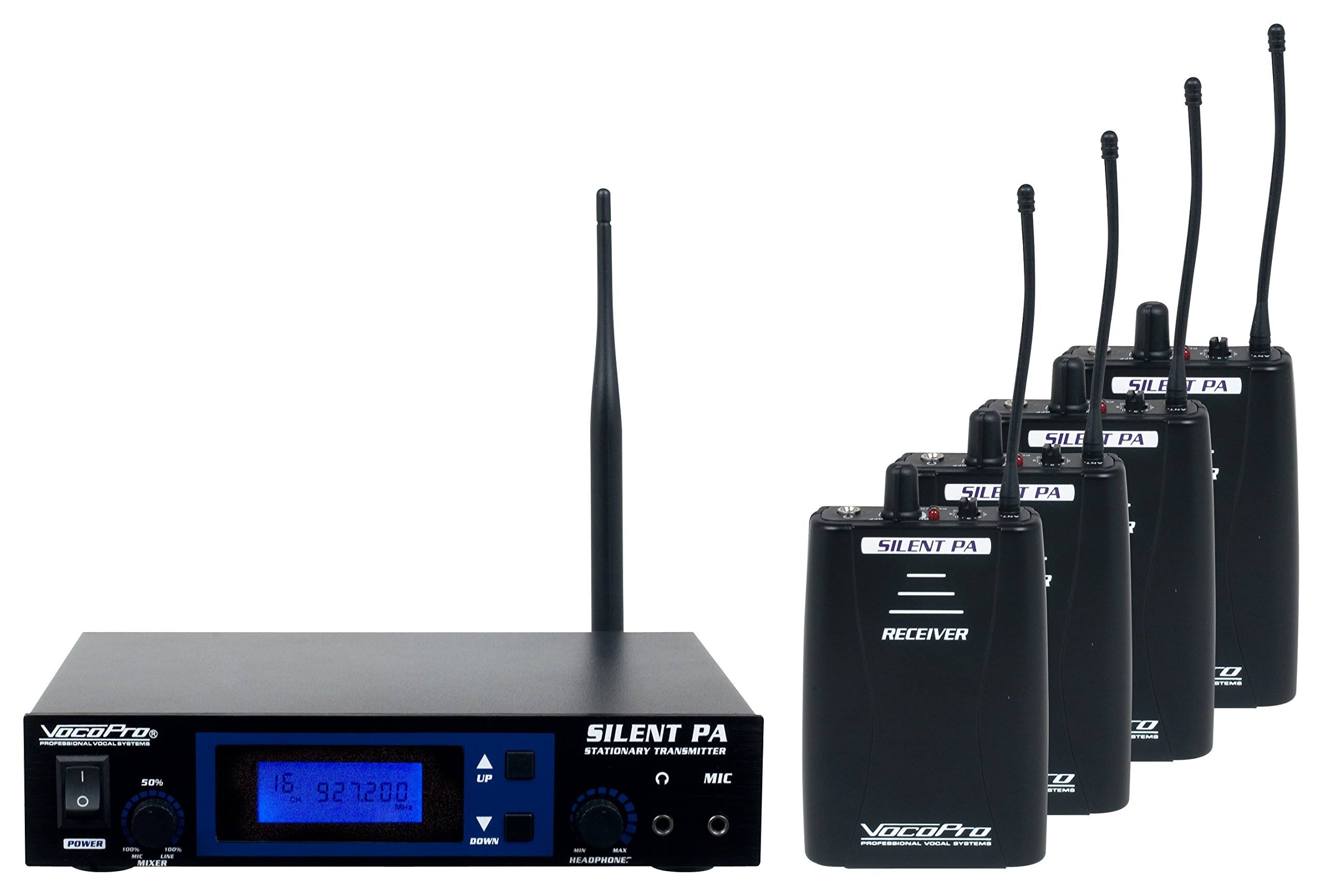 VocoPro SilentPA-PRACTICE 16CH UHF Wireless Audio Broadcast System