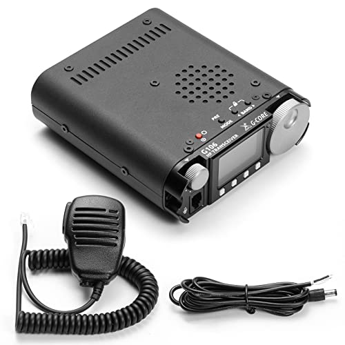 Xiegu G106 SDR HF Transceiver, 5W QRP Radio, SSB CW AM WFM, Support FT8