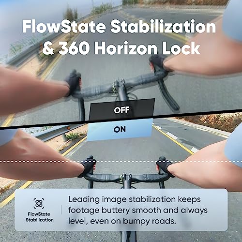 Insta360 X3 Get-Set Kit- Waterproof 360 Action Camera with 1/2" 48MP Sensors, 5.7K 360 Active HDR Video, 72MP 360 Photo, 4K Single-Lens, 60fps Me Mode, Stabilization, 2.29" Touchscreen, AI Editing