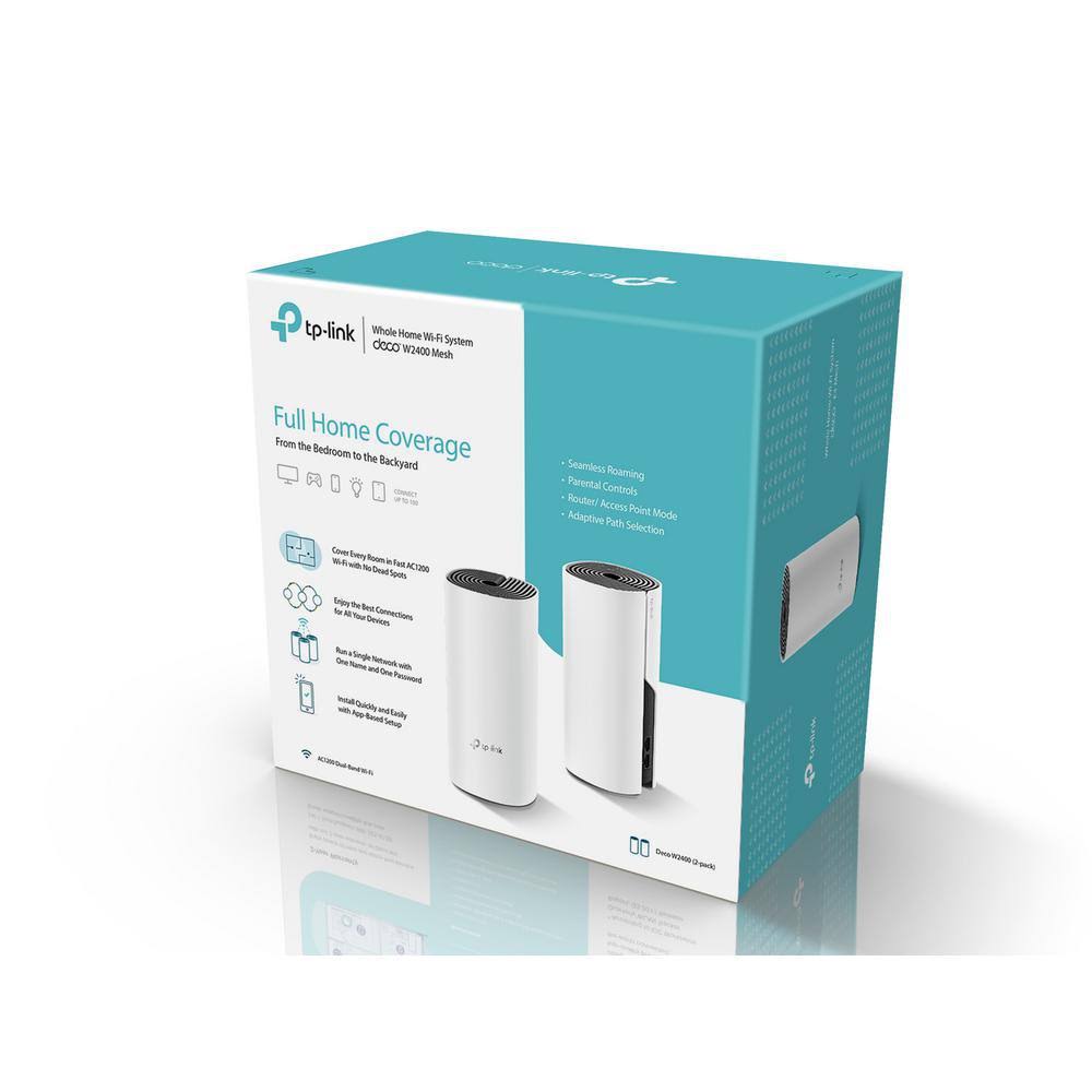 TP-LINK TP-Link Deco W2400 Wi-Fi system - mesh - 1167 Mbps - 2.4 GHz / 5 GHz - 802.11b/a/g/n/ac - 3 Pack