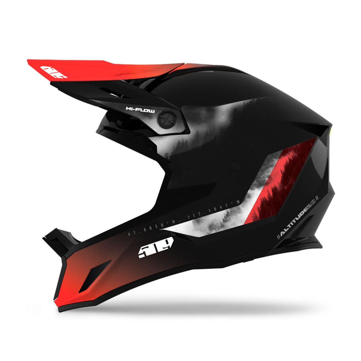 509 Altitude 2.0 Offroad Helmet (Sharkskin - Large)