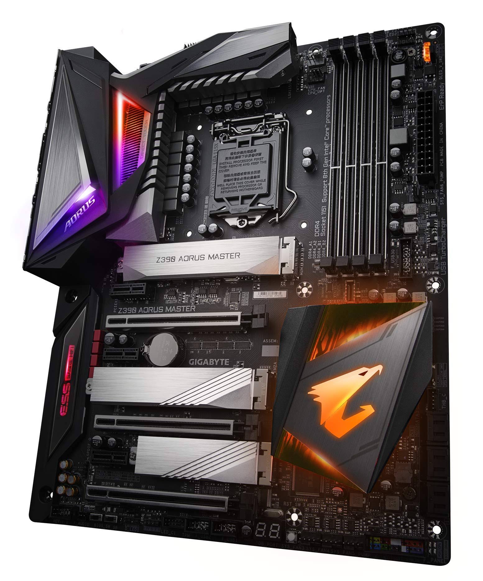 Gigabyte Z390 AORUS MASTER with Intel Z390 ATX Motherboard - LGA1151 Socket