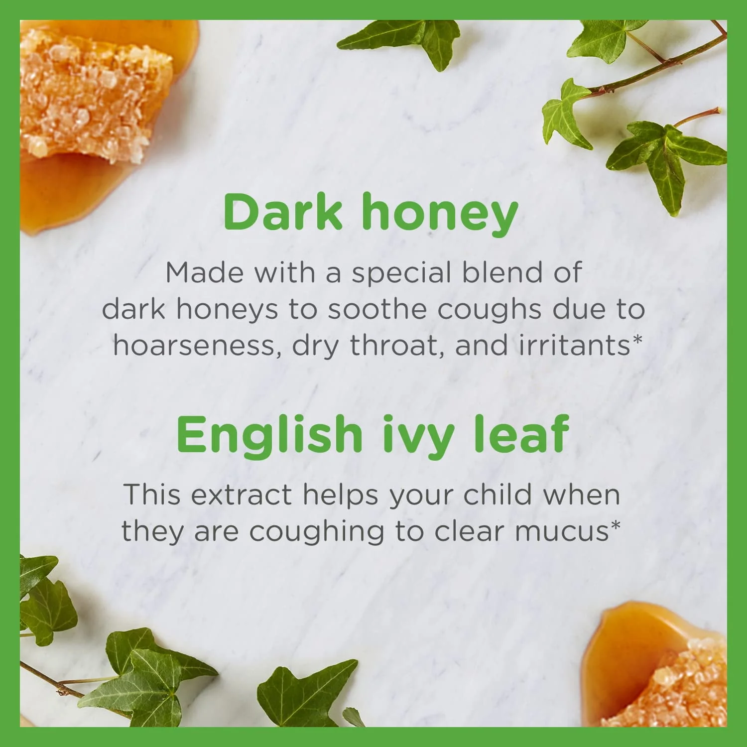 Zarbee's Kids Cough + Mucus Daytime with Honey, Ivy Leaf, Zinc & Elderberry, Mixed Berry, 4FL Oz