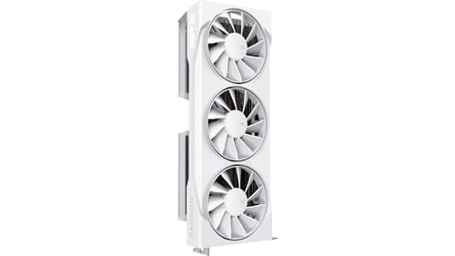 XFX Swift AMD Radeon RX 9060 XT OC White Gaming Edition with 8GB GDDR6 HDMI 2xDP, AMD RDNA 4 RX 9060XT RX-96TSW8GWQ