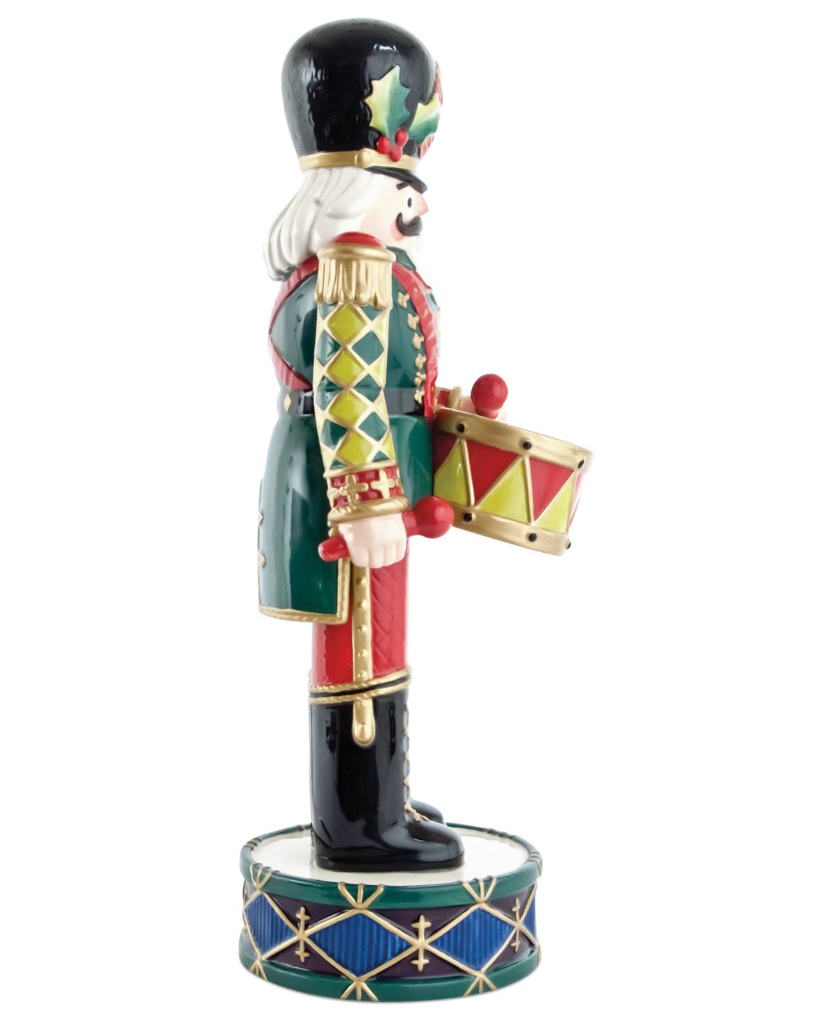 Fitz and Floyd 29-750 Green Holiday Nutcracker