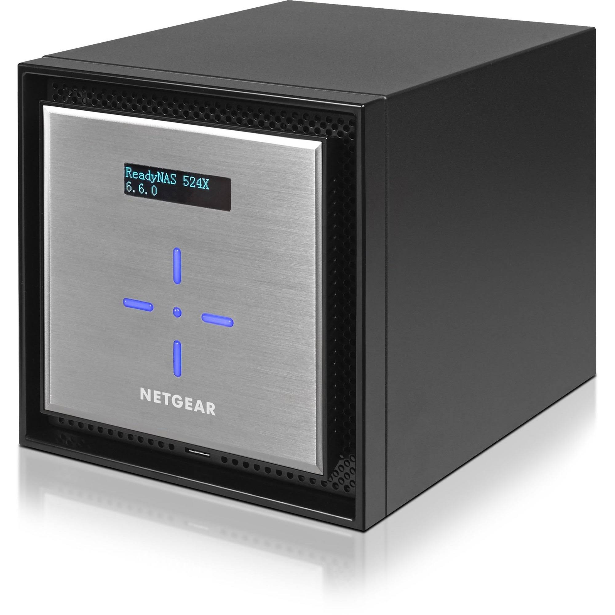 Netgear ReadyNAS 524X 4-Bay NAS Server - SATA 6Gb/s