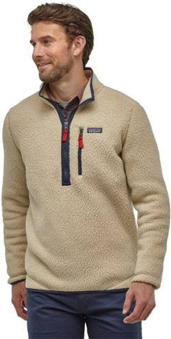 Patagonia Men&s Retro Pile Pullover El Cap Khaki M